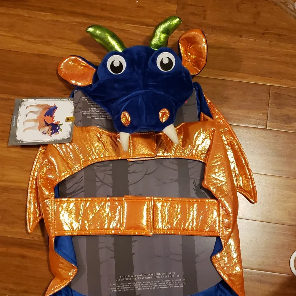 X-Large Dog Costume - Dragon